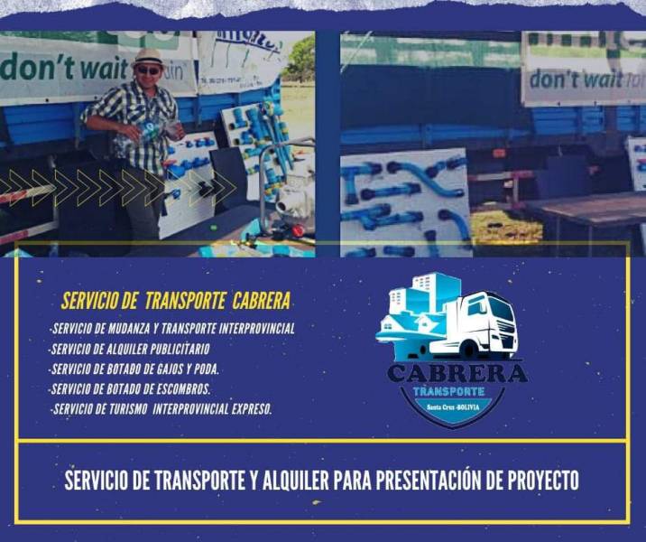 Transporte Cabrera Camiones para Mudanza Medianos