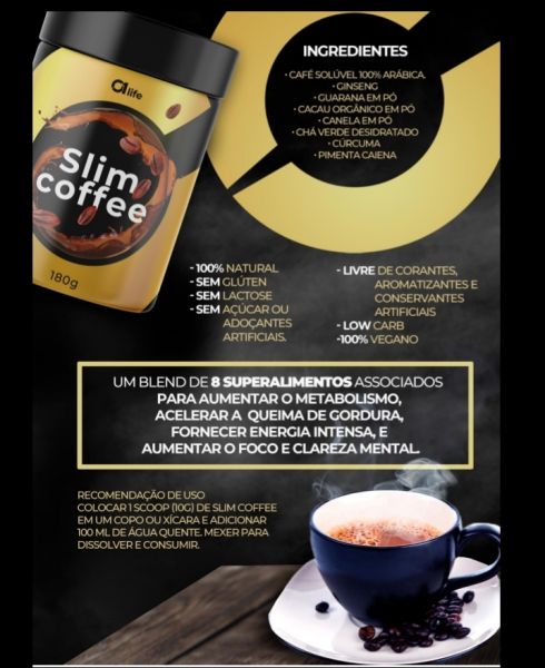 SOMOS SALUD SLIM COFFEE  - CAFE ADELGAZANTE Y ENERGIZANTE